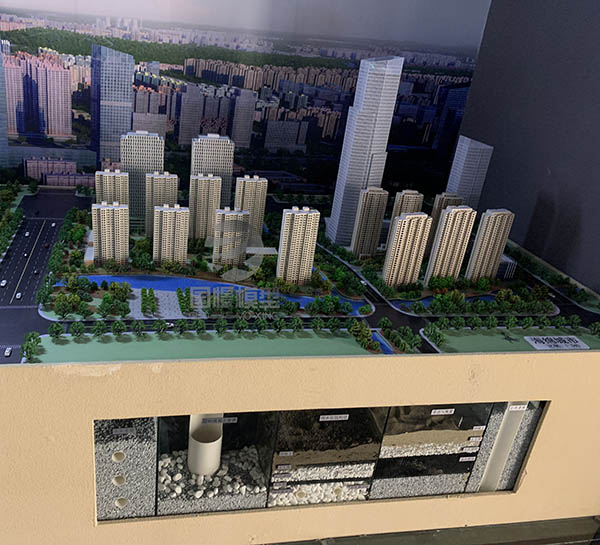 天台县建筑模型